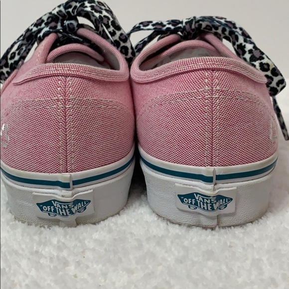 EUC Vans pink sneakers, size 8 women’s 6.5 men’s - Picture 5 of 10